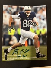 Penn State Mike Gesicki Signed 8x10 Photo with &ldquo;We Are&rdquo;!