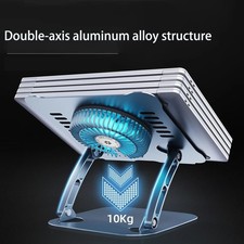 Ergonomic Aluminum Laptop Stand Portable Adjustable Height Holder 11"-16"
