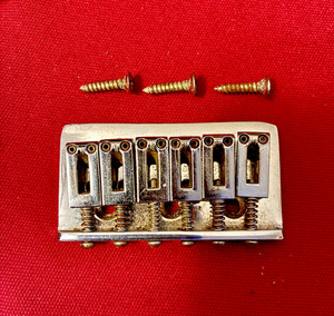 Fender USA 70s Telecaster Deluxe bridge Vintage Lead chrome - All Original!