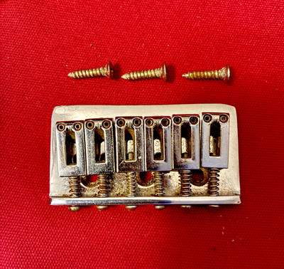 Fender USA 70s Telecaster Deluxe bridge Vintage Lead chrome - All Original!