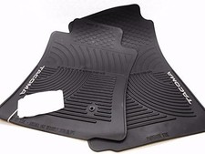 2005-2007 Toyota Tacoma All Weather Oem 2 Piece Rubber Floor Mats Pt908-3500w-02