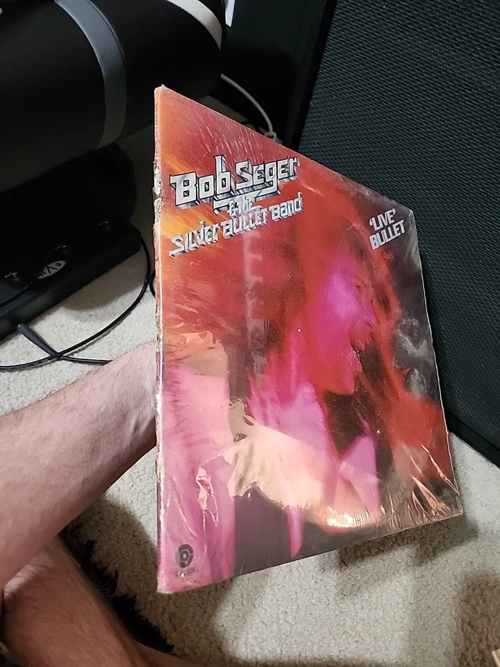 Bob Segar & The Silver Bullet Band Live Bullet 2lp Vinyl 1st 1976 Press SEALED Foto 2 de 4