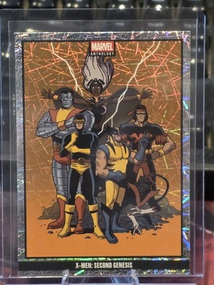 2025 Panini Marvel Anthology #15 X-Men: Second Genesis  Sparkle Holo /300