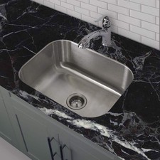 Swiss Madison Toulouse 23-1/8 in. x 17-7/8 in. Stainless Steel Single Basin Sink
