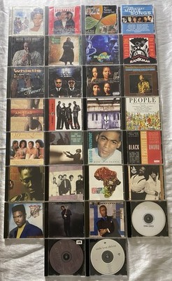 Lot Of 120 Music Cds Assorted RnB, Rap, Hip Hop, Jazz, Christian, Gospel, Soul.