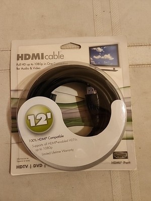 ONN ONA12AV041 6ft HDMI Interface Ethernet Cable High speed. $10.00
