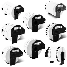 DK-2205 DK-2210 DK-2243 1204 Continuous Paper Label Tape for Brother QL Printer