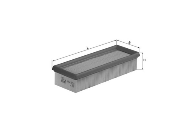 Luftfilter Knecht LX 454 Filtereinsatz FüR Tempra UNO Dedra Lancia Fiat Tipo 160-image