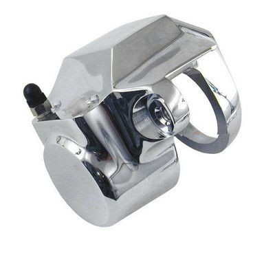Bremssattel  hinten, Chrom für Harley-Davidson Big Twin, Sportster 87-99