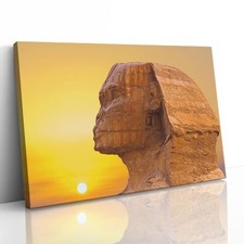 Sphinx in Ancient Egypt Canvas Framed Print Picture Wall Art