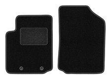 Fußmatten Automatten Vorne Velours Schwarz für Citroen C3 Pluriel 2003-2010