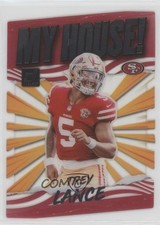2021 Panini Clearly Donruss Clearly My House Trey Lance #CMH-TRL 0q21