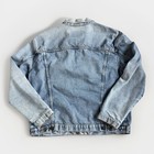 Bronco Jeans Denim Trucker Jacket Size XL Jean Jacket Made In Mexico Fades — photo 3