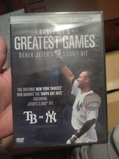 Baseball’s Greatest Games: Derek Jeter’s 3000th Hit, DVD, 2013, Sealed NY Vs. TB