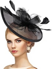 Kentucky Hat for Women Classic Victoria Derby Fascinator 1920s 5