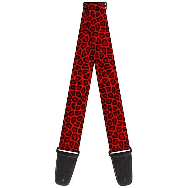 Guitar Strap - Leopard Red (Us Import) ACC NEU-image