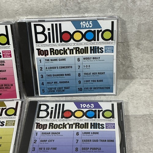 BILLBOARD TOP ROCK N ROLL HITS 1962- 1966 / RHINO RECORDS 1993 / 5 CD Box SET - Foto 7 di 10