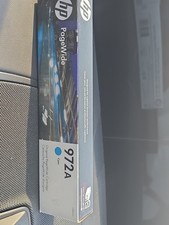 Original BRAND NEW SEALED HP PageWide 972A Cyan Ink Cartridge Expired 2023