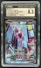 2022 Pokemon SWSH Pokemon GO Mewtwo V Ultra Rare Holo Full Art #072/078 CGC 8.5