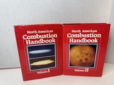 North American Combustion Handbooks Volume One And Volume Two; Third editions ￼