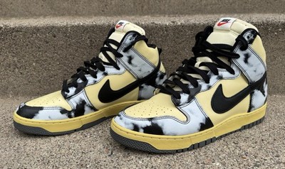 Size 11 - Nike Dunk 1985 High Black Acid Wash