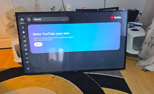 JVC 50in LED 4K 2160p Smart TV with YouTube Flat Screen Black