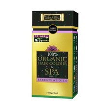 Indus Valley 100 Organic Hair Color  SPA with Essential Oil - Dark Brown