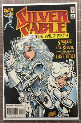 Silver Sable and the Wild Pack #35 Final (1992) Marvel Comics FN/VF-VF 7.0-8.0