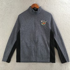 NHL Jacket Mens Medium Full Zip Minnesota Wil...