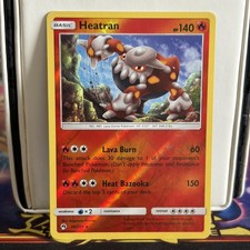 Heatran 48/214 Reverse Holo Lost Thunder Pokemon Card