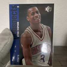 Upper Deck 1996-97 SP Premier Prospects Allen Iverson #141 76ers Basketball Card
