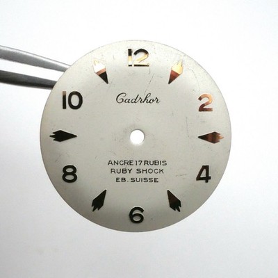 ETA 1080 Zifferblatt - CADRHOR Ø28mm [NOS] Watch Dial
