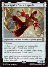 IRON SPIDER, STARK UPGRADE x1 mtg NM-M Marvel's Spider-Man 1 Rare