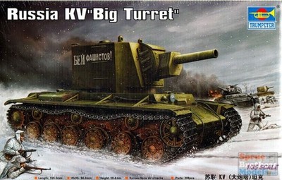 TRP00311 1:35 Trumpeter Russian KV-2 ''Big Turret'' Tank