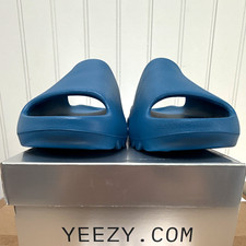 YEEZY YS-01 Men's Blue Slide Sandals Cushioned Slip-On US 11