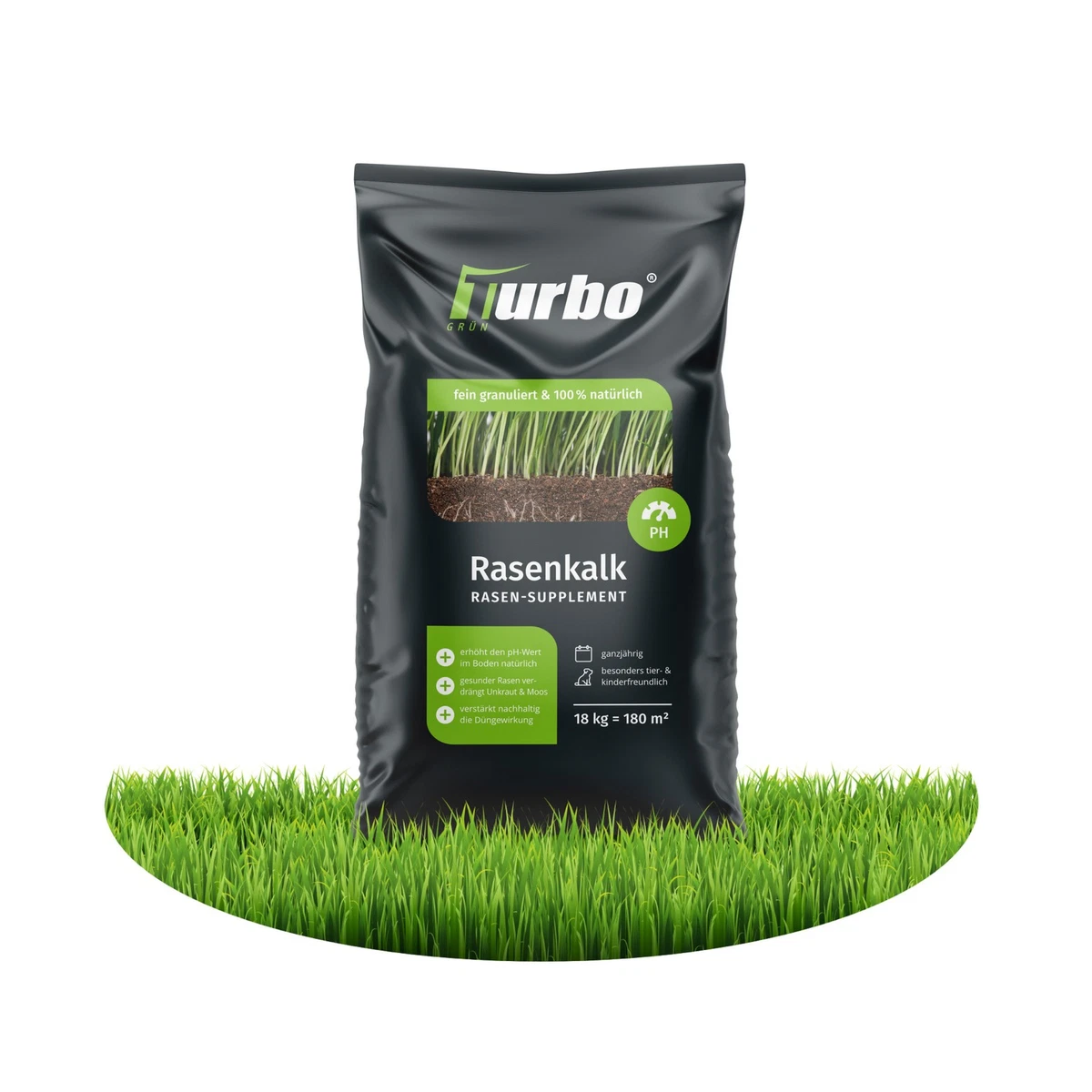 rasen mit volldünger düngen Purgrün Rasendünger 5 kg main image 1