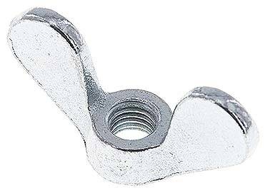 Flügelmutter, DIN 315, M 12, Temperguss / Stahl verzinkt D:M 12 D1 (max.):23mm