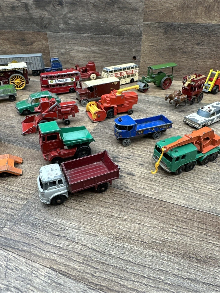 Лот из 28 винтажных автомобилей, Lesney, Tootsie, спичечный коробок - Изображение 3 из 4