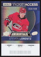 2021-22 Upper Deck Credentials #70 Gregory Hofmann #/999