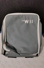 Nintendo Wii System Carrying Case Grey With Strap Fast Shipping 