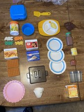 Vintage Fisher Price Fun With Food Play Lot