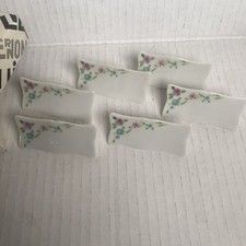 Porcelain Place Card Holders Set Of 6