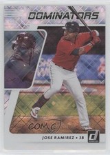 2021 Panini Donruss Dominators Diamond Jose Ramirez #DOM7 0p45