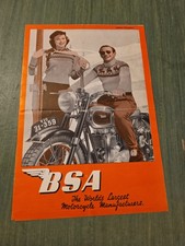 Catalogue BSA 1951 – Édition Française – Dépliant original moto ancienne...