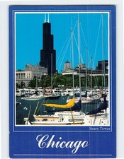 Postcard Sears Tower Chicago Illinois USA