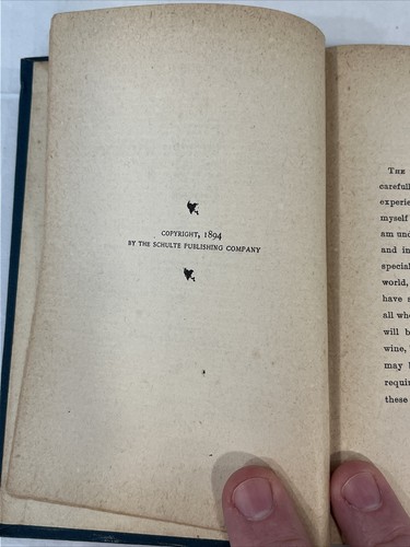 The White Ribbon Cook Book 1894 The Woman’s Temperance Publishing FREE SHIPPING! - Picture 8 of 13