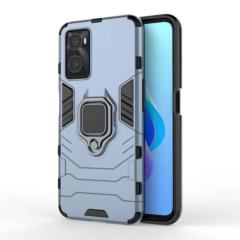 Stand Back Case For OPPO A53 A56 A52 F19 R11 R17 Pro R9S Ring Hybrid Armor Cover