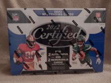 2022 Panini Certified NFL Football Hobby Box - Factory Sealed