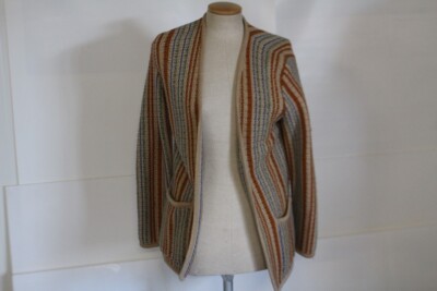 YVES SAINT LAURENT Cardigan remise laine vintage Veste (32537)