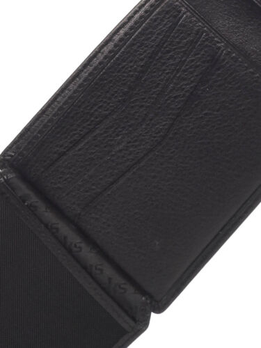 Geldbeutel Geldbörse Portemonnaie Querformat Herren Geldtasche echt Leder - Bild 5 von 9